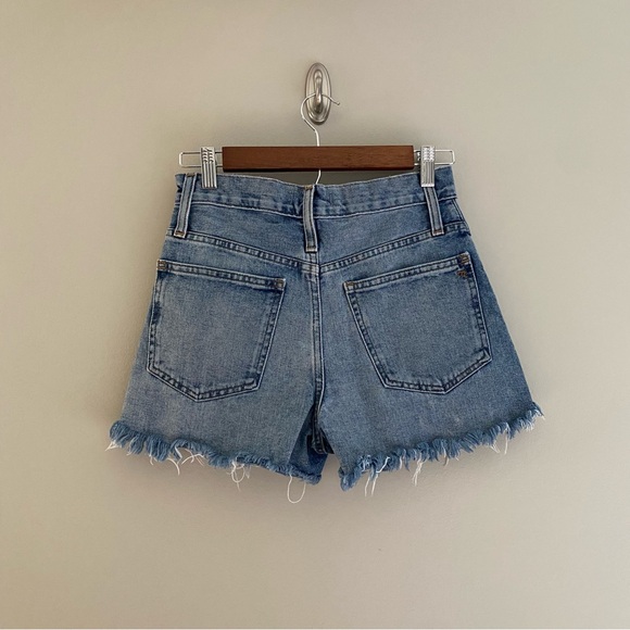 MADEWELL The Perfect Jean Short with Dark Wash: TENCEL Denim Edition Size 24 - Picture 6 of 10